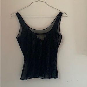 Dana Buchman Sheer Tank